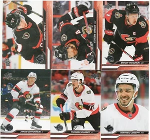 Senadores de Ottawa - Lote de 100 tarjetas - SIN DUPLICADOS - Gran regalo - ¡Colección inicial! - Imagen 1 de 1