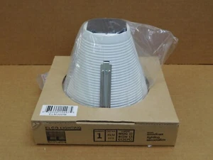ELCO Recessed Can Baffle Trim ELM300W 6” Air Tight-White - QTY 5 - Picture 1 of 3
