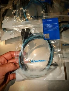 Kabel Matter Mini-SAS SFF-8087 do 4x SATA Forward Breakout Cable 3,3 stopy / 1m - Zdjęcie 1 z 7