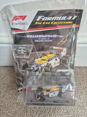 1/43 F1 FORMULA 1 CAR COLLECTION - WILLIAMS FW11B NELSON PIQUET 1987 CAR #53 NEW - Image 1 of 3