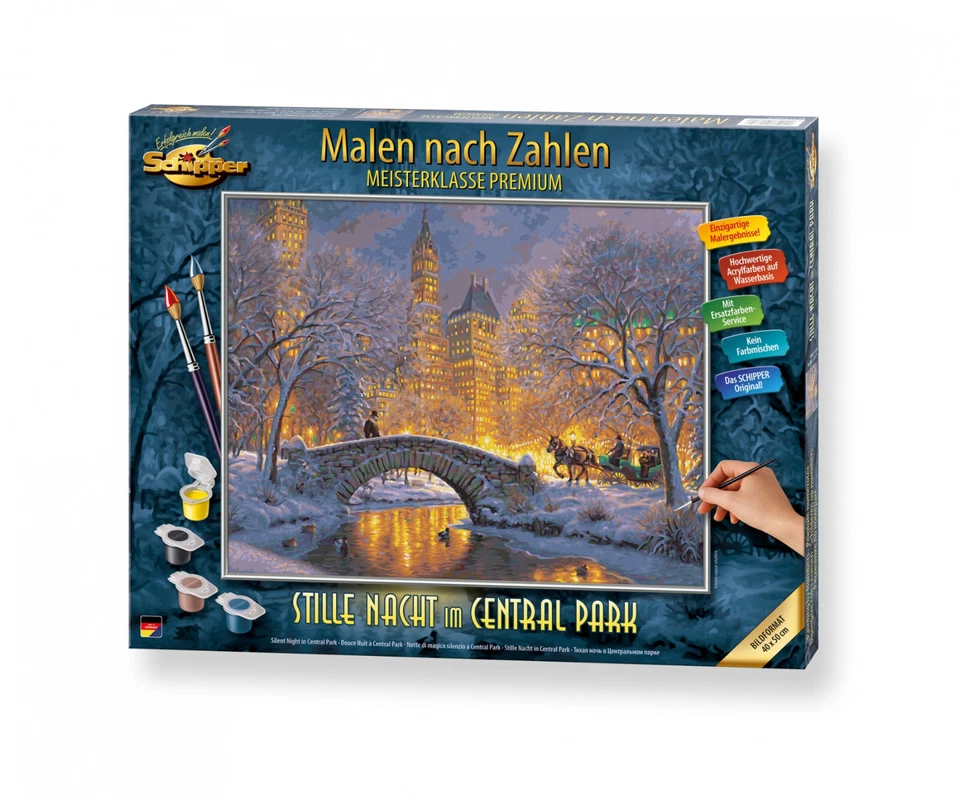 SCHIPPER - 609130874 - MALEN NACH ZAHLEN - STILLE NACHT IM CENTRAL PARK #NEU OVP