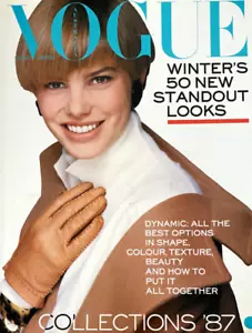Vogue Australia March 1987 Katja Souverein, Susan Miner, Stephanie Romanov - Picture 1 of 24