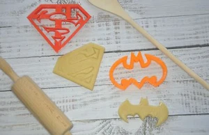 Ausstecher - DC Batman / Superman - Bild 1 von 2