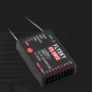 FLYSKY FS-SR12 2.4G ANT 12CH Receiver for FS-ST8 Radio Transmitter RC Airplane - Picture 1 of 2