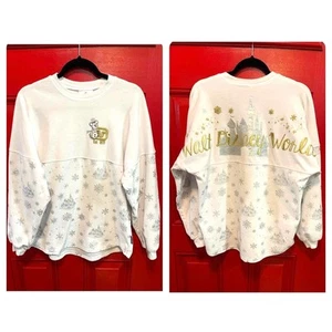 Camiseta Walt Disney World Spirit Peluche Terciopelo Castillo Cenicienta Copo de Nieve Adulto S - Imagen 1 de 4