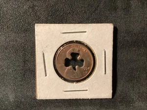 CLOVER CUT-OUT LINCOLN CENT 1994D - Picture 1 of 2