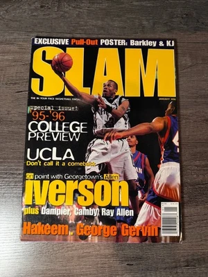Revista Allen Iverson Slam 1996 quiosco edición #9 Foto 1 de 2