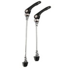 2Pcs Bike Quick Release Wheel Hub Skewers Pair Front and Rear Aluminium
