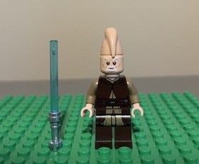 LEGO Ki Adi Mundi Minifigure Star Wars 7959 Clone Wars Era, SW0319 Jedi