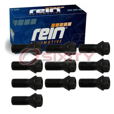 10 pc Rein Front Wheel Lug Bolts for 2009-2019 BMW 750i 4.4L V8 Tire  wt - Image 1 of 4