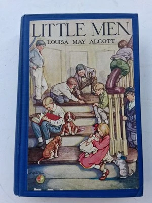 LITTLE MEN by Louisa May Alcott 1928 Hardcover First Ed Illus. EXCELLENT COND. - Image 1 of 4