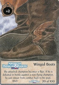 Winged Boots 20/100 - Artifacts Spellfire CCG TSR, Inc. 1995 - Picture 1 of 6