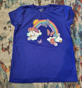 The Children's Place Rainbows & Butterflies Tee, L (10/12) - Picture 1 of 12