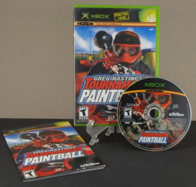 Greg Hastings' Tournament Paintball Microsoft Original Xbox COMPLETO NA CAIXA - Imagem 1 de 3