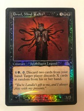 Foil Greel, Mind Raker Prophecy MTG Never Played