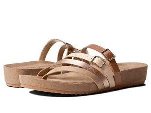 Walking Cradles Leather Sandals Penelope Rose Gold W-137511 Women's 7.5 W New - Picture 1 of 15