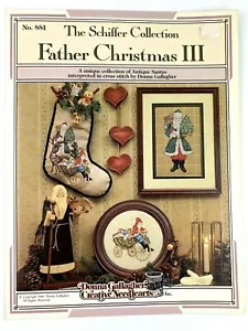 Weihnachtsmann III Kreuzstich The Shiffer Kollektion Donna Gallagher - Bild 1 von 3