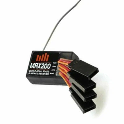 Spektrum SPMMRX200 MRX200 RC Boat Marine 2 Two Channel 2.4GHz FHSS Receiver STX2 - Image 1 of 3