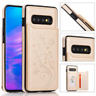 New Back Case For Samsung Galaxy S10 S9 S8 Plus Magnetic Leather Wallet Cover