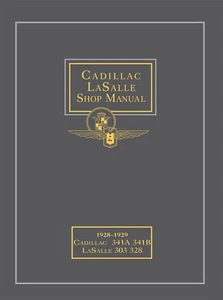 Cadillac LaSalle 1928 - 1929 manual de tienda - Imagen 1 de 1
