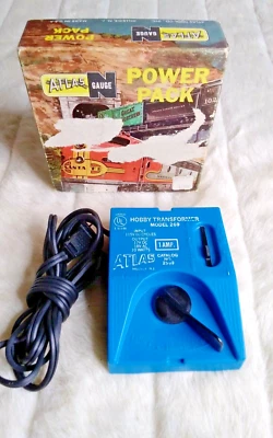 Vintage Atlas Hobby Transformer Model 269 Blue In Box - Image 1 of 4