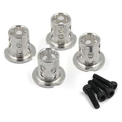 Yeah Racing YA-0530SV Aluminum Adjustable Body Mounts 4pcs Silver - Image 1 of 2