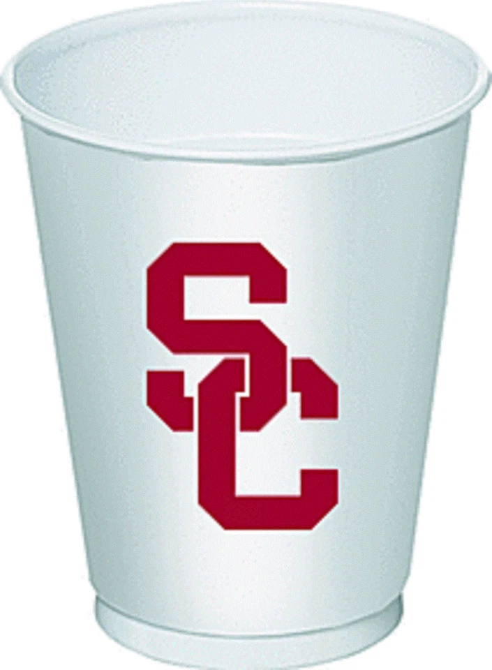 USC Trojans NCAA College Sports Graduation Party 16 oz. Plastic Cups - Image 1 of 1