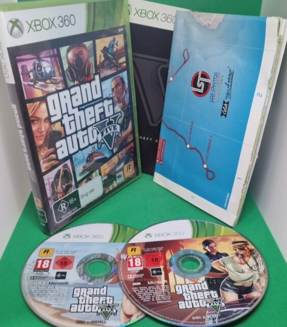 Jogo Lacrado Novo Grand Theft Auto V Gta 5 Para Xbox 360 em