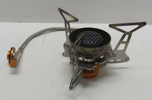 Mini Windproof Butane Gas Cooking Stove Portable Outdoor Camping Hiking - Picture 1 of 7