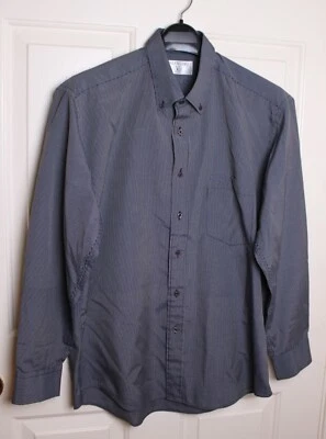 Camisa de manga larga a rayas Valentino Chemises para hombre talla 16 32-33 (21X29) Foto 1 de 4