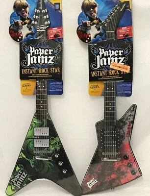 WowWee Paper Jamz Guitar Series 2, Style 10 (6214) or Style 11 (6215) U Choose - Image 1 of 3