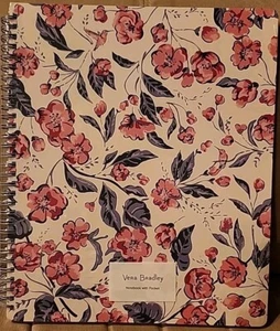 Vera Bradley Hummingbird Ditsy Notebook With Pocket 160 College Ruled Pages... - Picture 1 of 4