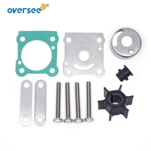6N0-W0078 Water Pump Impeller Kit For Yamaha Outboard Motor 2T 6HP 8HP 18-3460 - Picture 1 of 4