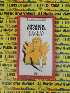 book libro AH SE FOSSI NORMALE Umberto Simonetta OSCAR MONDADORI CINEMA 6 (L45) - Foto 1 di 1