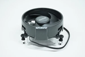 AMD Wraith Stealth AM4/AM5 Socket CPU Air Cooler 4-Pin/65W TDP/Aluminum Heatsink - Photo 1/3