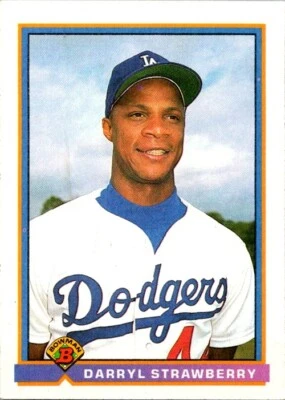 1991 Bowman #609 Darryl Strawberry - Image 1 of 2