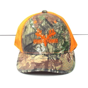 Heroes Ranch Baseball Cap/Hat, One-Size, Hook and Loop, Orange, Camouflaged - Picture 1 of 7