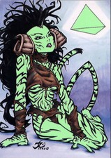 Animal Mystic by the Dark One Glow in the Dark Chase card 3 of 6