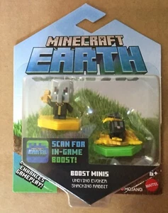 Minecraft Earth Boost Minis Undying Evoker & Snacking Rabbit NEU - Bild 1 von 3