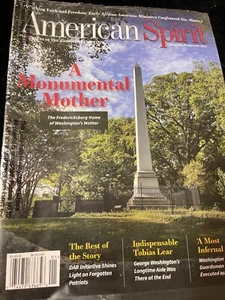 American Spirit Magazine ~ DAR ~ January/February 2022 ~ Washington's Mother - Imagen 1 de 2
