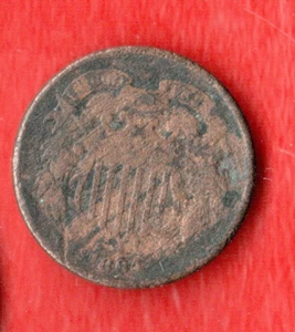 USA 2 CENTS 1864 - Picture 1 of 2