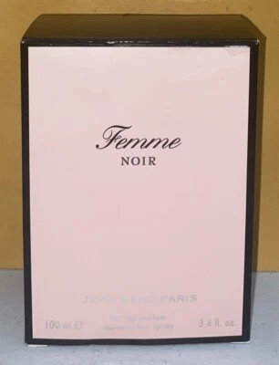 Femme Noir Eau de Parfum por Jean Marc Paris Spray 100 ml / 3,4 fl oz. Foto 1 de 4