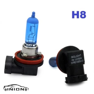 H8 35W BLUE SET XENON Optik Halogen Lampen 8500K Super White Birnen Autolampen - Bild 1 von 24