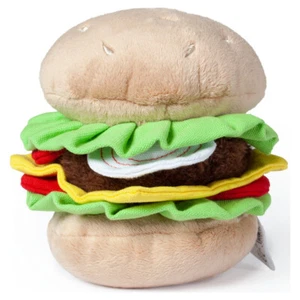 Karlie Dog Toy Plush Burger, RRP 15.79 EUR, NEW - Picture 1 of 4
