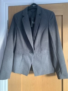 Grey Suit Blazer Size 6 Brand New With Tags - Picture 1 of 9
