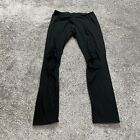 Fashion Nova Leggings Sweatpants Girls Large Black Lounge Soft Distressed Rips