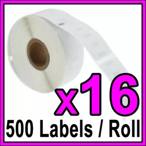 16x Compatible Dymo Seiko 11355 Label 19mm x 51mm S0722550 LabelWriter 450 Turbo - Picture 1 of 2