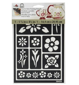 Stencil per pittura FolkArt a buccia e bastone - Foto 1 di 2