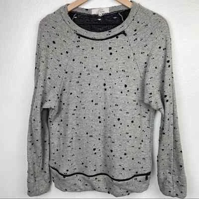 Sudadera Robert Rodriguez Mujer Extra Pequeña XS Gris Envejecido Top Damas Foto 1 de 4