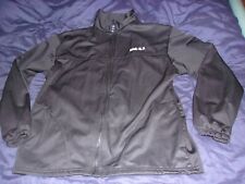 Vintage Nra-Ila member Fleece Jacket L Large apx 23 inches across chest black Nr